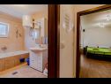 Appartements Mir - perfect location & cosy: A1(4+2), A2(2+1), SA3(2), SA4(2) Korcula - Île de Korcula  - Studio appartement - SA4(2): salle de bain W-C