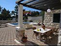 Maisons de vacances Sandra - with swimming pool H(7) Lumbarda - Île de Korcula  - Croatie  - terrasse