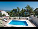 Maisons de vacances Sandra - with swimming pool H(7) Lumbarda - Île de Korcula  - Croatie  - H(7): balcon