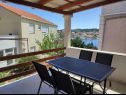 Appartements Relax - 50 m from sea: A1(2+2) Lumbarda - Île de Korcula  - Appartement - A1(2+2): terrasse