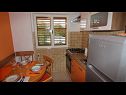 Appartements Duda A1(2+2), A2(2+2) Malinska - Île de Krk  - Appartement - A2(2+2): cuisine salle à manger