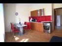 Appartements PAna - 150 m from sea : A1(4), A2(4), A3(4), A4(4) Silo - Île de Krk  - Appartement - A3(4): cuisine salle à manger