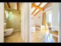 Maisons de vacances Villa Bodulova: H(4+1) Silo - Île de Krk  - Croatie  - H(4+1): salle de bain W-C