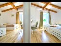 Maisons de vacances Villa Bodulova: H(4+1) Silo - Île de Krk  - Croatie  - H(4+1): chambre &agrave; coucher