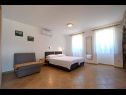 Appartements Insula Insule - rustic & peaceful: SA1(2+1), SA2(2+1) Skrbcici - Île de Krk  - Studio appartement - SA1(2+1): chambre &agrave; coucher