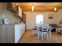 Appartements Insula Insule - rustic & peaceful: SA1(2+1), SA2(2+1) Skrbcici - Île de Krk  - Studio appartement - SA2(2+1): cuisine salle à manger