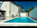 Maisons de vacances Krk - with private pool: H(6+2) Soline - Île de Krk  - Croatie  - piscine (maison et environs)
