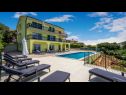 Appartements Kostrena - with pool: A1(5), A2(5) Kostrena - Kvarner  - maison