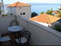 Appartements Eddie - 80m from the sea A1(4+2), A2(2+1) Baska Voda - Riviera de Makarska  - Appartement - A2(2+1): balcon