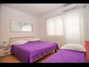 Appartements Anđelko - air conditioning: A1(6+2), A2(6+2) Baska Voda - Riviera de Makarska  - Appartement - A1(6+2): chambre &agrave; coucher
