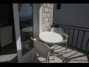 Appartements Robert - sea view : A1(4+1), A2(4+2) Brela - Riviera de Makarska  - Appartement - A2(4+2): terrasse
