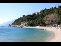 Appartements Up - amazing sea view: A1(2) Brela - Riviera de Makarska  - plage