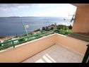 Appartements Up - amazing sea view: A1(2) Brela - Riviera de Makarska  - Appartement - A1(2): vue sur la mer (maison et environs)
