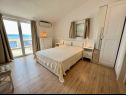 Appartements Via - 250 m from sea: SA2(2), SA3(2), SA4(2), SA1(2) Brela - Riviera de Makarska  - Studio appartement - SA4(2): chambre &agrave; coucher