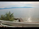 Appartements Bale - right at the beach: A1 Plaza(4) Brist - Riviera de Makarska  - vue sur la mer