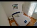 Appartements Ivi - 100 m from pebble beach: A1(2+2), A2(2+2), A3(2+2), A4(4+4), A5(2+2) Drasnice - Riviera de Makarska  - Appartement - A3(2+2): chambre &agrave; coucher