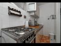 Appartements Vlatko - affordable & cosy: SA1(4), SA2(2+2), SA3(2+2) Krvavica - Riviera de Makarska  - Studio appartement - SA1(4): cuisine
