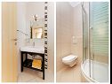 Appartements Gianni - modern & great location: SA1(2), A2(2+2), A3(2+2) Makarska - Riviera de Makarska  - Appartement - A2(2+2): salle de bain W-C