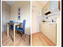 Appartements Gianni - modern & great location: SA1(2), A2(2+2), A3(2+2) Makarska - Riviera de Makarska  - Appartement - A2(2+2): cuisine salle à manger