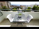 Appartements Gianni - modern & great location: SA1(2), A2(2+2), A3(2+2) Makarska - Riviera de Makarska  - Appartement - A3(2+2): terrasse