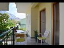 Appartements Zrine - comfortable with a balcony: A1(2+2) Makarska - Riviera de Makarska  - Appartement - A1(2+2): balcon