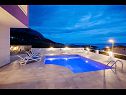Maisons de vacances Sandra - with pool : H(10+2) Makarska - Riviera de Makarska  - Croatie  - piscine