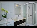 Appartements Marijo - 300 m from beach: A1(4+1) Makarska - Riviera de Makarska  - Appartement - A1(4+1): salle de bain W-C
