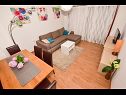 Appartements Marijo - 300 m from beach: A1(4+1) Makarska - Riviera de Makarska  - Appartement - A1(4+1): séjour