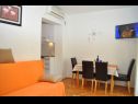 Appartements et chambres Ljuba - 130 meter from sea SA1(2), SA2(2+1), SA6(2+1), A4(2+1), R3(2+1), R7(2+1) Makarska - Riviera de Makarska  - Appartement - A4(2+1): séjour