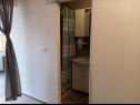 Appartements Vela- 50 m from beach: SA1(2+1) Makarska - Riviera de Makarska  - Studio appartement - SA1(2+1): salle de bain W-C