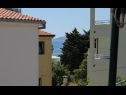 Appartements Fila - large & close to the beach: A1(5) Makarska - Riviera de Makarska  - Appartement - A1(5): vue
