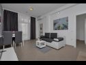 Appartements Petar - 200 m from beach: A1(4) Makarska - Riviera de Makarska  - Appartement - A1(4): séjour