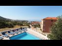 Maisons de vacances Sandra - with pool : H(10+2) Makarska - Riviera de Makarska  - Croatie  - piscine (maison et environs)