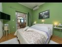 Appartements Palmina - comfort apartment: A1 veliki (6),  A2 žuti (4+1), A3 lila (2), SA4 bijeli (2) Makarska - Riviera de Makarska  - Appartement -  A2 žuti (4+1): chambre &agrave; coucher