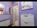 Appartements Palmina - comfort apartment: A1 veliki (6),  A2 žuti (4+1), A3 lila (2), SA4 bijeli (2) Makarska - Riviera de Makarska  - Studio appartement - SA4 bijeli (2): couloir