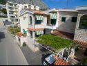 Appartements Palmina - comfort apartment: A1 veliki (6),  A2 žuti (4+1), A3 lila (2), SA4 bijeli (2) Makarska - Riviera de Makarska  - maison