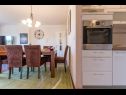 Appartements Duki - sea view: A1(4+1), A2(3+2) Makarska - Riviera de Makarska  - Appartement - A2(3+2): cuisine salle à manger