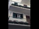 Appartements Smi - 250 m from sea: A1 juzni(2+1), A2 sjeverni(2+1), A3(4) Makarska - Riviera de Makarska  - maison