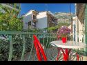 Appartements Smi - 250 m from sea: A1 juzni(2+1), A2 sjeverni(2+1), A3(4) Makarska - Riviera de Makarska  - Appartement - A2 sjeverni(2+1): terrasse