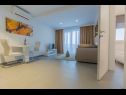 Appartements Luxury - heated pool, sauna and gym: A1(2), A2(2), A3(4), A4(2), A5(4), A6(2) Makarska - Riviera de Makarska  - Appartement - A1(2): salle &agrave; manger