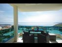 Appartements Luxury - heated pool, sauna and gym: A1(2), A2(2), A3(4), A4(2), A5(4), A6(2) Makarska - Riviera de Makarska  - Appartement - A3(4): vue du balcon