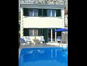 Maisons de vacances Ned H(4+1) Tucepi - Riviera de Makarska  - Croatie  - piscine