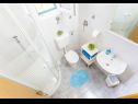 Maisons de vacances Ned H(4+1) Tucepi - Riviera de Makarska  - Croatie  - H(4+1): salle de bain W-C