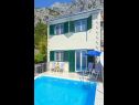 Maisons de vacances Ned H(4+1) Tucepi - Riviera de Makarska  - Croatie  - H(4+1): terrasse