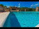 Maisons de vacances Rusti - with pool: H(6) Vrgorac - Riviera de Makarska  - Croatie  - piscine