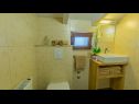 Maisons de vacances Rusti - with pool: H(6) Vrgorac - Riviera de Makarska  - Croatie  - H(6): salle de bain W-C