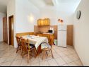 Appartements Tomo - 10 m from beach: A1(2+2), SA2(2) Zaostrog - Riviera de Makarska  - Appartement - A1(2+2): cuisine salle à manger