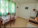Appartements Gogi - 100 m from beach: A6(4+1), A1(2+1), A2(2+1), A8(4+2) Zivogosce - Riviera de Makarska  - Appartement - A1(2+1): cuisine salle à manger
