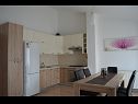 Appartements Tome - sea view : A1(4) Tisno - Île de Murter  - Appartement - A1(4): cuisine salle à manger