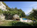 Maisons de vacances Mario - with pool: H(6+2) Gata - Riviera de Omis  - Croatie  - piscine (maison et environs)